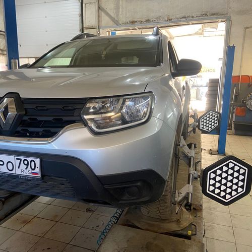 Сход-развал автомобиля Renault Duster в Коломне